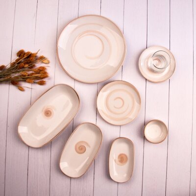 Marianna Aura 36 Parça Kahvaltı Takımı Cappuccino - MARIANNA