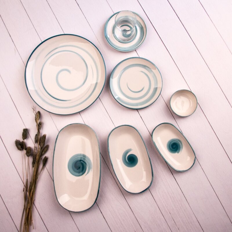 Marianna Aura 36 Parça Kahvaltı Takımı Yeşil - 1