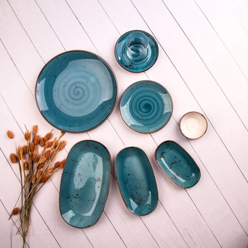 Marianna Azur 36 Parça Kahvaltı Takımı Turkuaz - 1