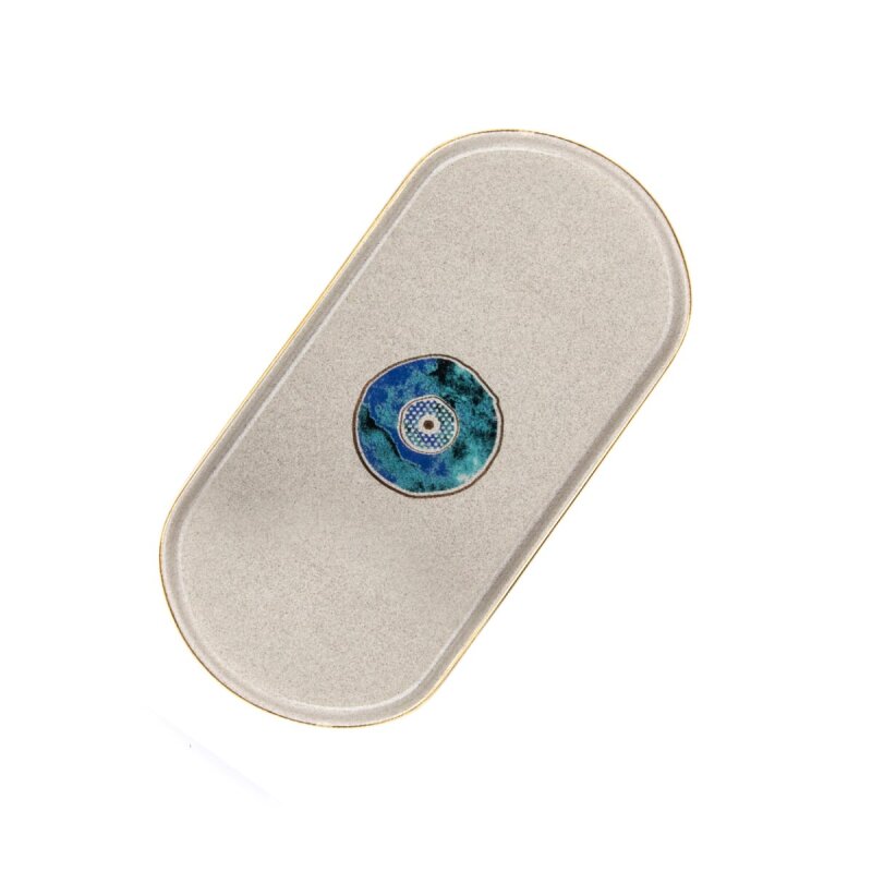 Marianna Boncuk Sunum Tabağı 22 Cm - 1