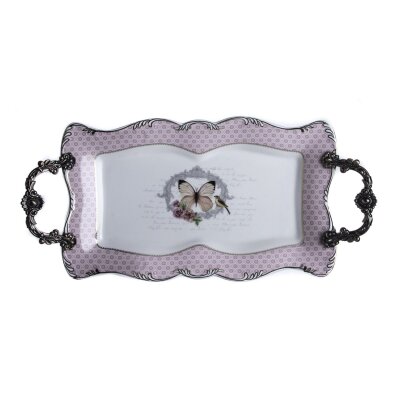 Marianna Butterfly Büyük Boy Servis Tepsisi - MARIANNA