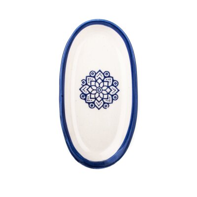 Marianna İndigo Küçük Boy Kayık Tabak A - MARIANNA