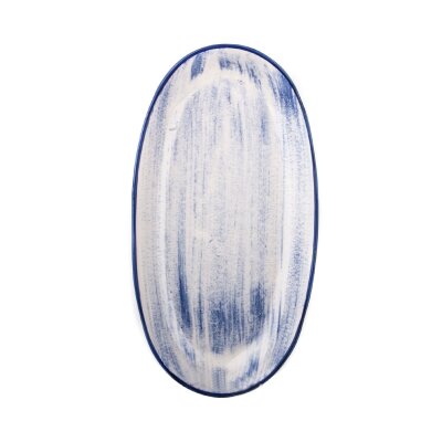 Marianna İndigo Orta Boy Kayık Tabak B - MARIANNA