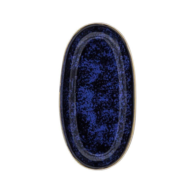 Marianna Mare Kobalt Mini Boy Kayık Tabak - 1