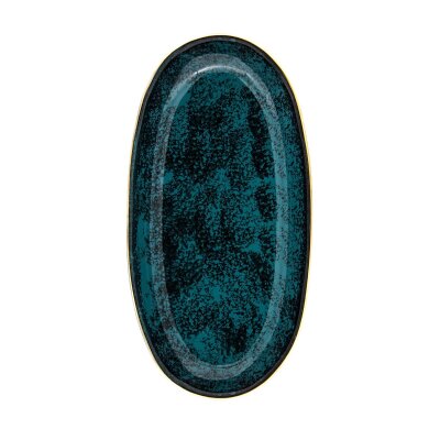 Marianna Mare Turkuaz Orta Boy Kayık Tabak - MARIANNA