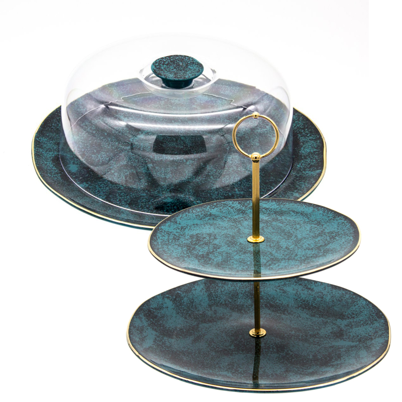 Marianna Mare Turkuaz Pasta Seti - 1