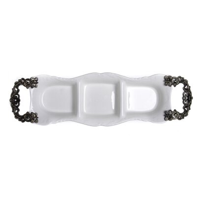 Marianna Pure Servis Tabağı 3 Bölmeli - MARIANNA