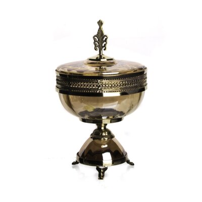 Marianna Şiva Luster Kapaklı Dekoratif Obje 20 Cm - MARIANNA