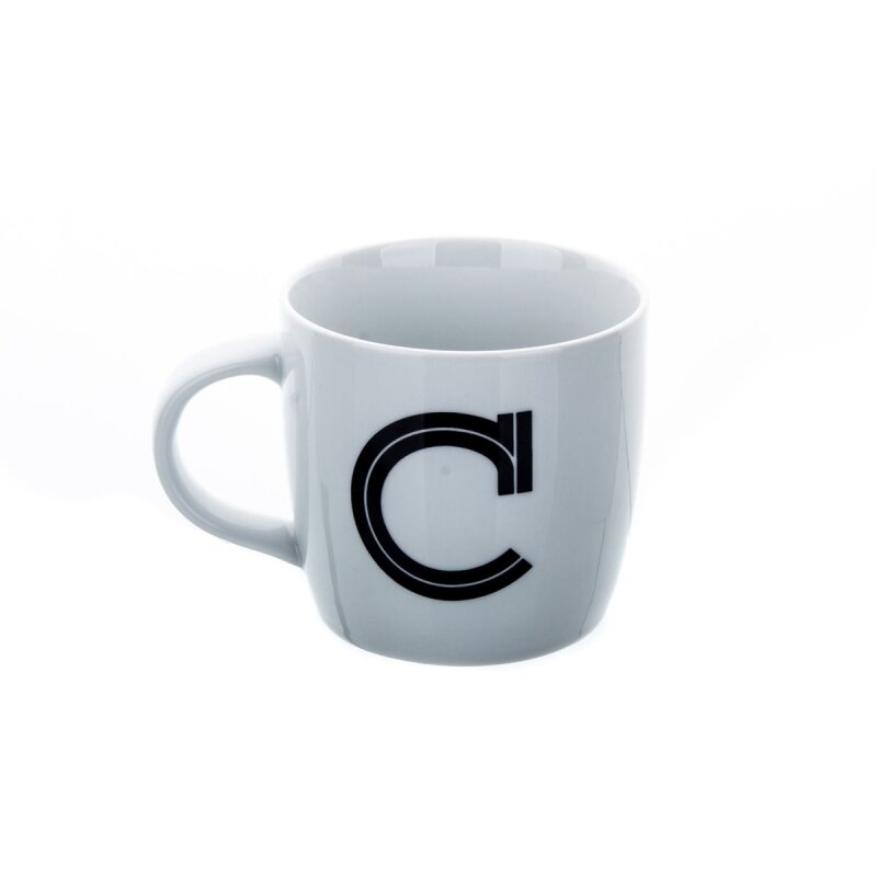 Marianna Siyah Harf Kupa C - 1