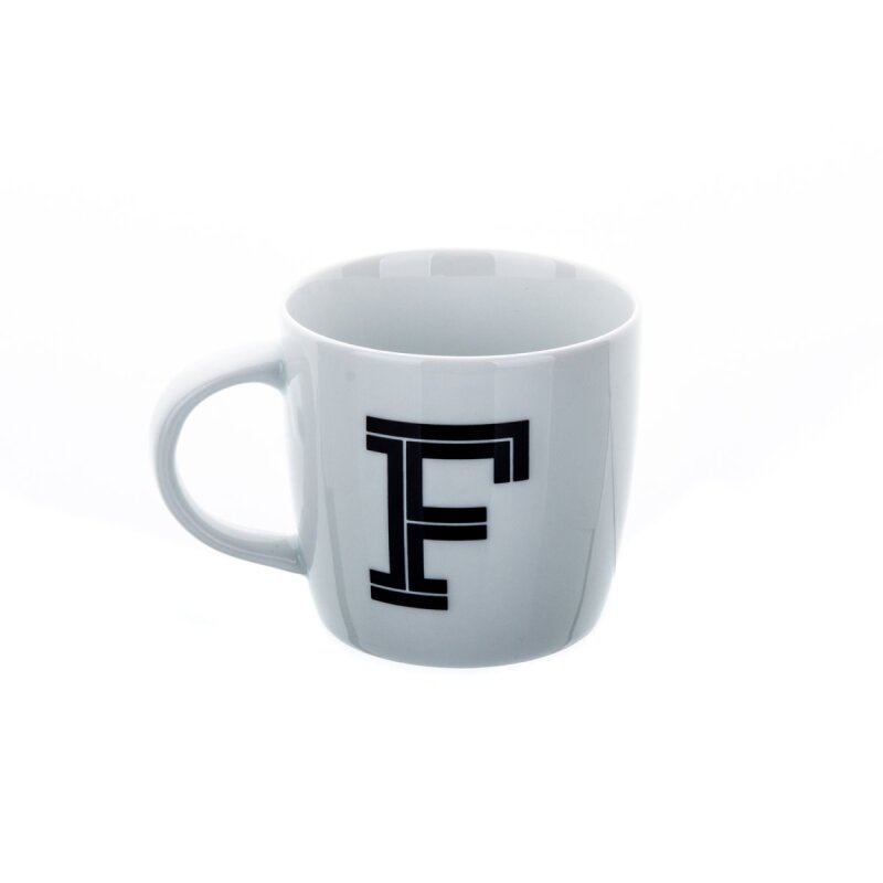 Marianna Siyah Harf Kupa F - 1