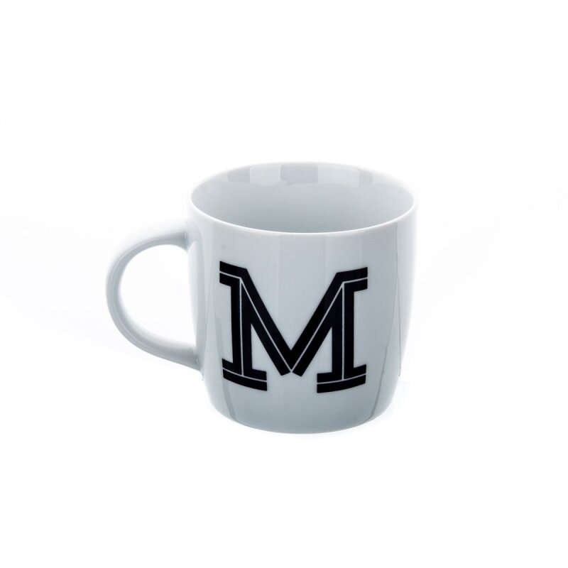 Marianna Siyah Harf Kupa M - 1