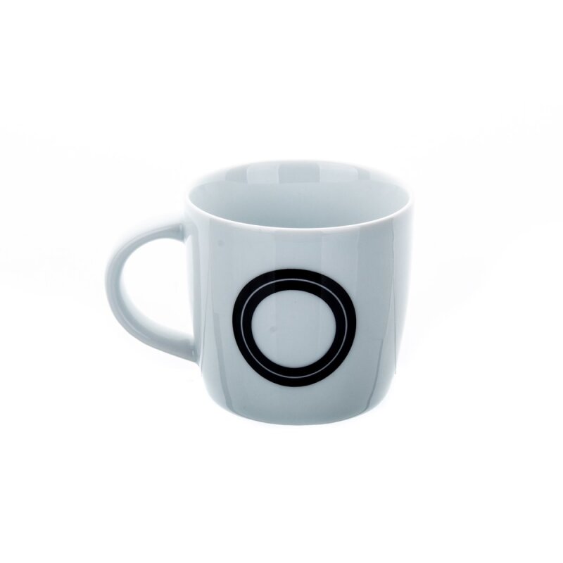 Marianna Siyah Harf Kupa O - 1