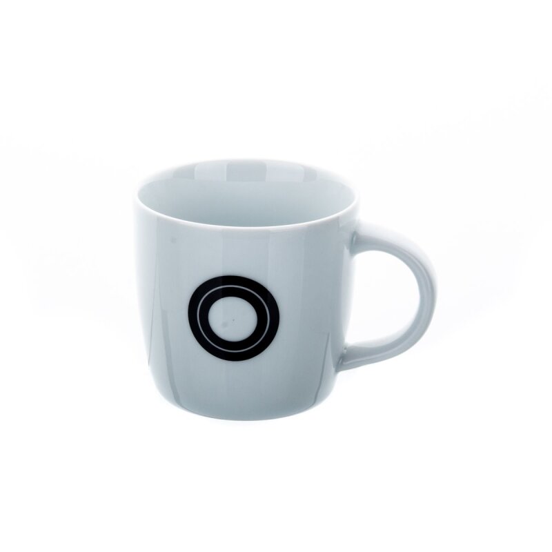 Marianna Siyah Harf Kupa O - 2