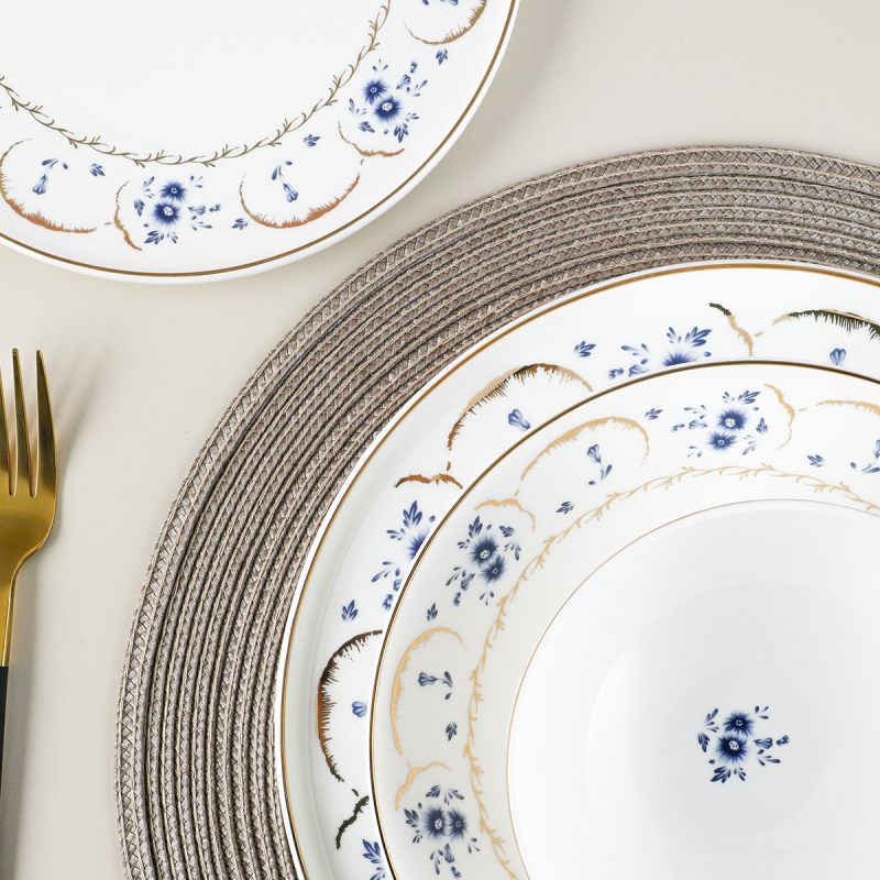 Massimo Bluegarden 24 Parça 6 Kişilik Yemek Takımı - 2