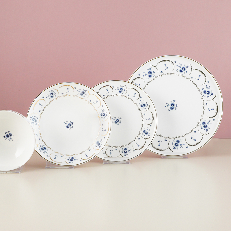 Massimo Bluegarden 24 Parça 6 Kişilik Yemek Takımı - 3