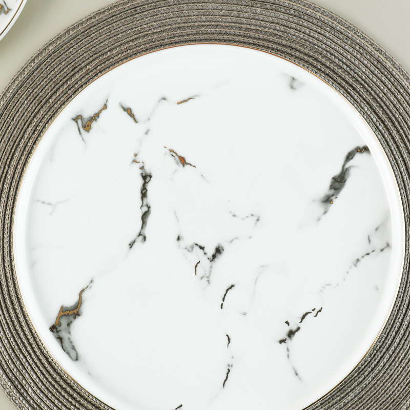 Massimo Marble 24 Parça 6 Kişilik Yemek Takımı - 3