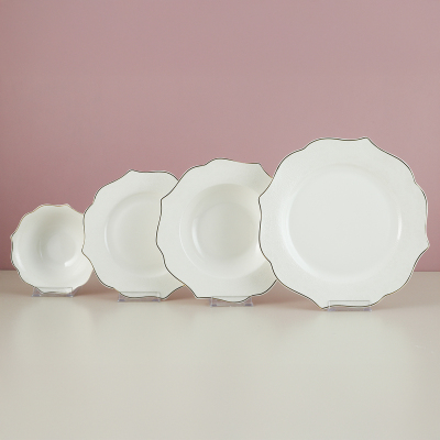 Massimo Verona Relief 24 Parça 6 Kişilik Yemek Takımı - MASSIMO