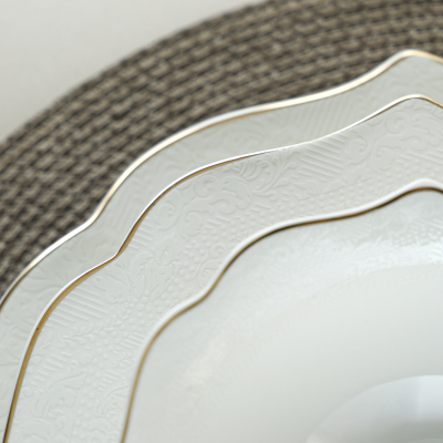 Massimo Verona Relief 24 Parça 6 Kişilik Yemek Takımı - 2