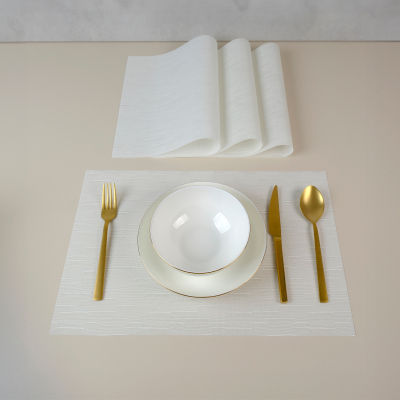 Maxstyle Bamboo Chalk 4 Parça Amerikan Servis 30x45 cm - 1