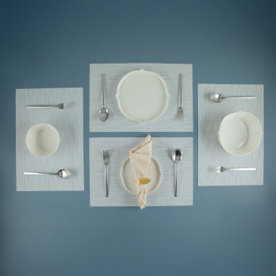 Maxstyle Chalk 4 Parça Amerikan Servis 30x45 cm - 2