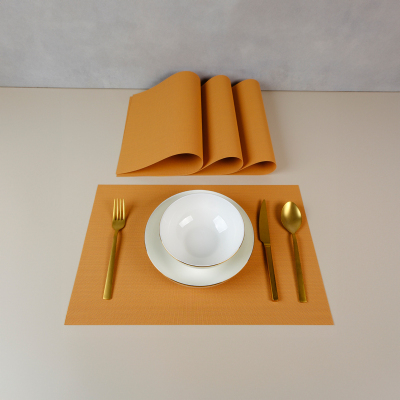 Maxstyle Harmony Apricot 4 Parça Amerikan Servis 30x45 cm - 1