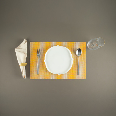 Maxstyle Horizon Safran 4 Parça Amerikan Servis 30x45 cm - MAXSTYLE