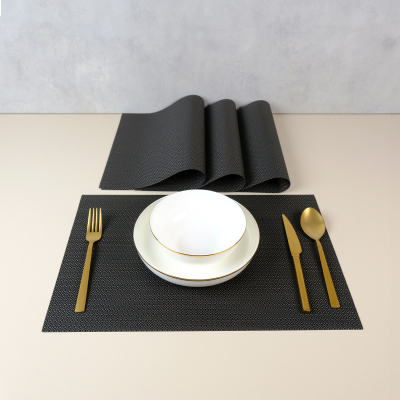 Maxstyle Matrix Chocolate 4 Parça Amerikan Servis 30x45 cm - 1