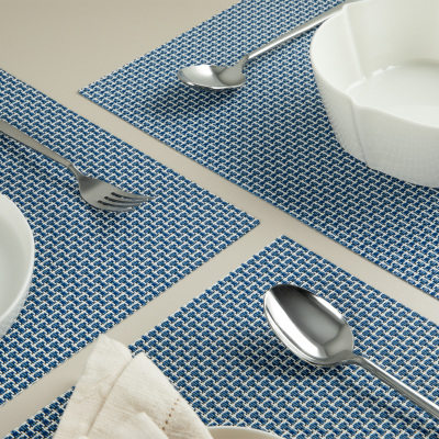 Maxstyle Navy 4 Parça Amerikan Servis 30x45 cm - 2