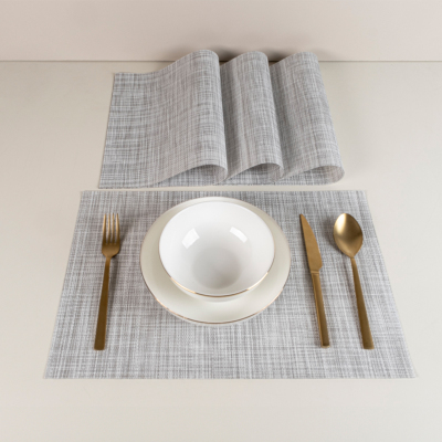 Maxstyle Other Light Grey 4 Parça Amerikan Servis 30x45 cm - MAXSTYLE