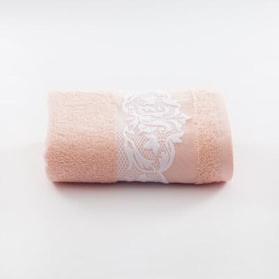 Maxstyle Pamuk Elissa Havlu 50x90 Cm Somon - MAXSTYLE