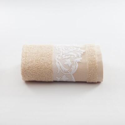 Maxstyle Pamuk Elissa Havlu 50x90 Cm Sütlü Kahve - MAXSTYLE