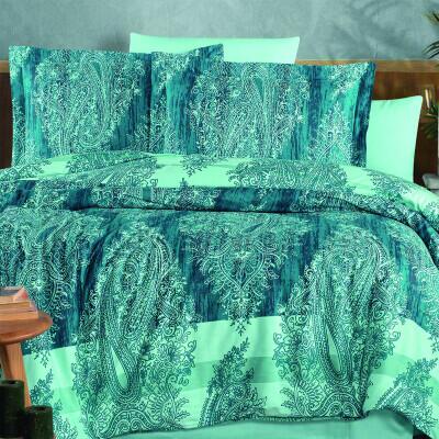 Maxstyle Saten Deluxe Maria Çift Kişilik Nevresim Takımı - MAXSTYLE