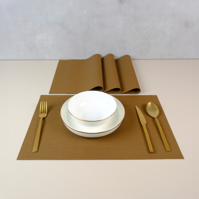 Maxstyle Serene Khaki Parça Amerikan Servis 30x45cm - 1