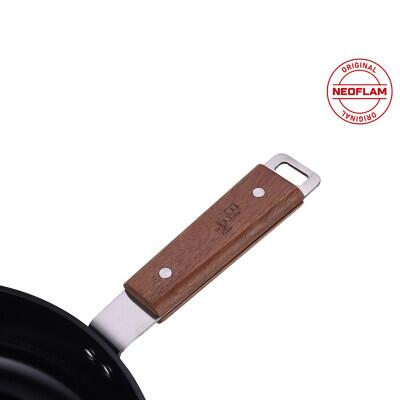 Neoflam Bien Black Indüksiyonlu 24 cm Wok Tava Akasya Ağacı Saplı - 6