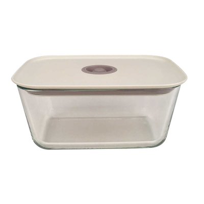 Neoflam Fika Clik Bej Dikdörtgen Saklama Kabı 1380 ml - NEOFLAM