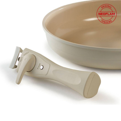 Neoflam Midas Bej Tava ve Tencere Çıkarılabilir Tutma Sapı - 4