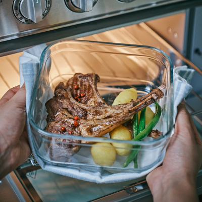 Neoflam Perfect Seal Derin Cam Saklama Kabı 1600 ml - 5