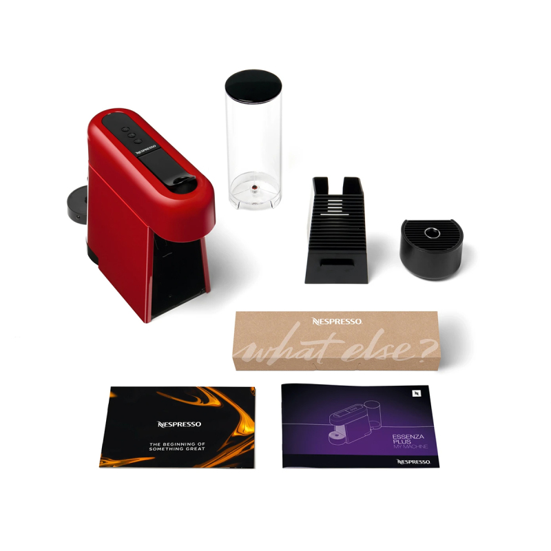 Nespresso D45 Essenza Plus Kırmızı Kahve Makinesi - 5