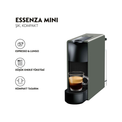 Nespresso Essanza Mini C30 Gri - 2