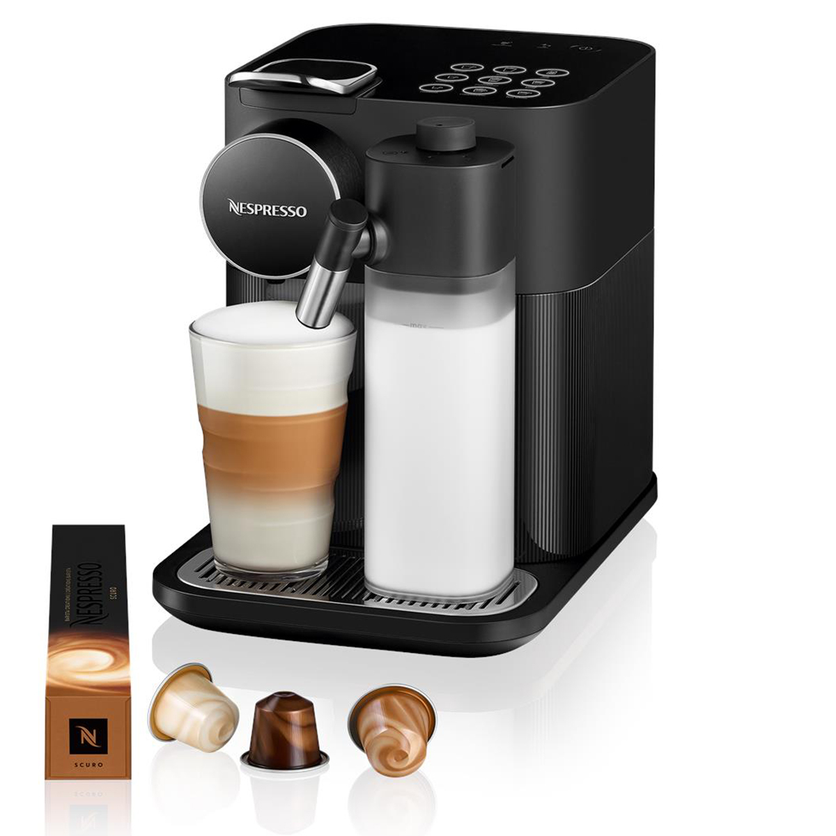 Nespresso Lattissima One Black Kahve Makinesi F121 | Gallery Crystal