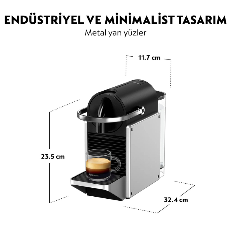 Nespresso Pixie Kahve Makinesi D62 - 2