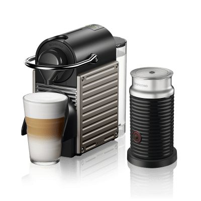 Nespresso Pixie Titan Kahve Makinesi Aeroccino Bundle C66T - 6