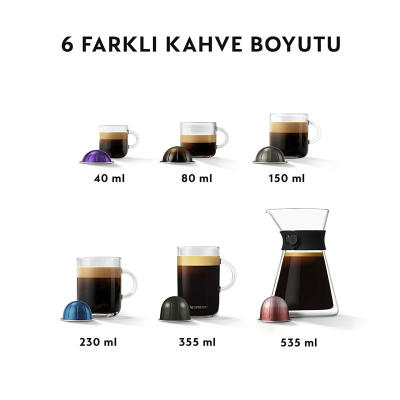 Nespresso Vertuo Next Vişne Kırmızısı Kahve Makinesi - 5