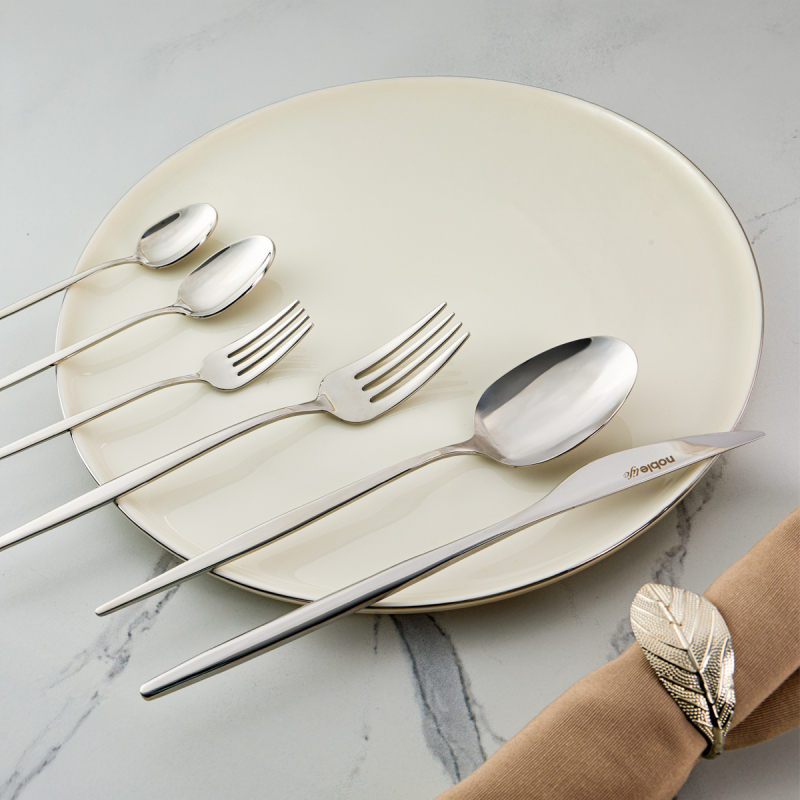 Noble Life Celina 72 Parça 12 Kişilik Çatal Kaşık Bıçak Takımı - 2