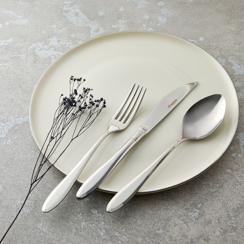 Noble Life Juliana 72 Parça 12 Kişilik Çatal Kaşık Bıçak Takımı - 3