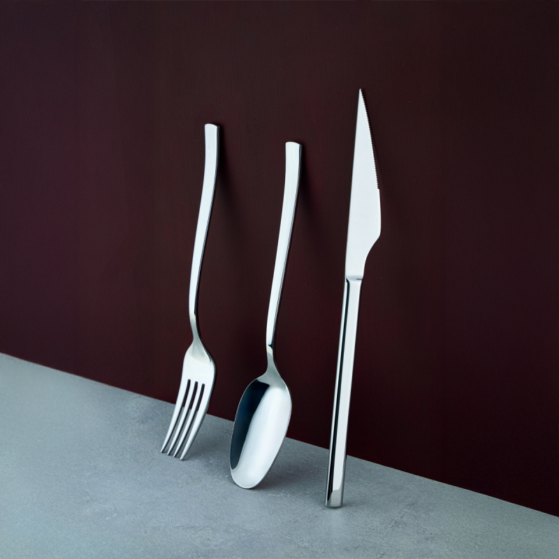 Noble Life Maya 72 Parça 12 Kişilik Çatal Kaşık Bıçak Takımı - 1