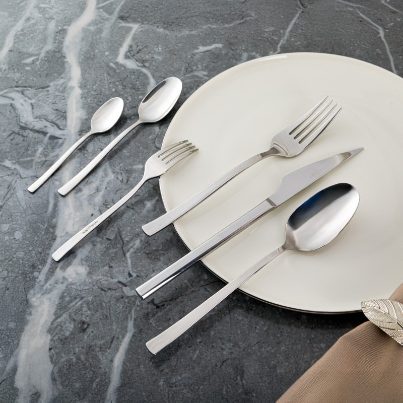 Noble Life Maya 72 Parça 12 Kişilik Çatal Kaşık Bıçak Takımı - 2