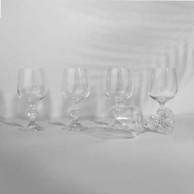 Ocuisine Claudia Cam Ayaklı 6'lı Magnolia ve Dondurma Bardağı 230 Ml - OCUISINE