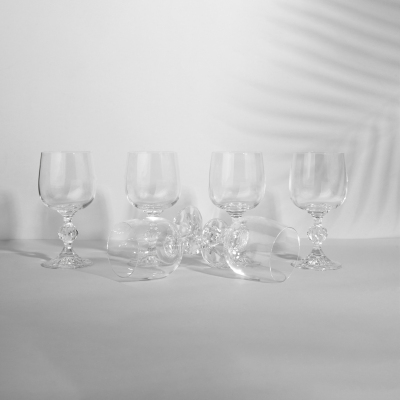 Ocuisine Claudia Cam Ayaklı 6’lı Magnolia Ve Dondurma Bardağı 290 Ml - OCUISINE