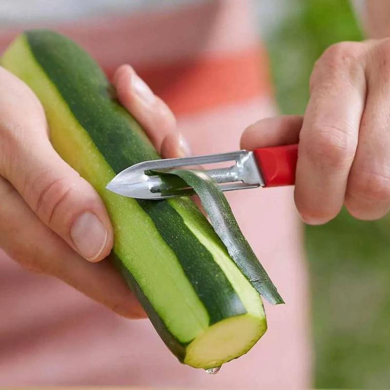 Opinel Essential Kırmızı Soyacak 6 cm - 3